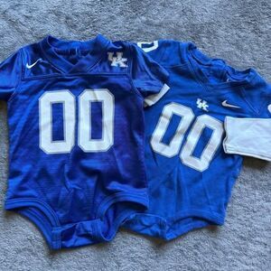 Baby 3/6 Month Nike Kentucky Wildcats Football Jersey Bodysuits